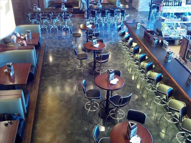 restaurant bar concrete coatings