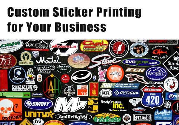 Printing Custom Stickers for Your Business